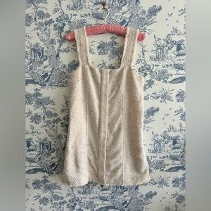 House Of Harlow 1960 Tweed Dress Crème Size Small